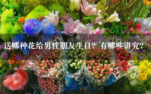 送哪种花给男性朋友生日？有哪些讲究？