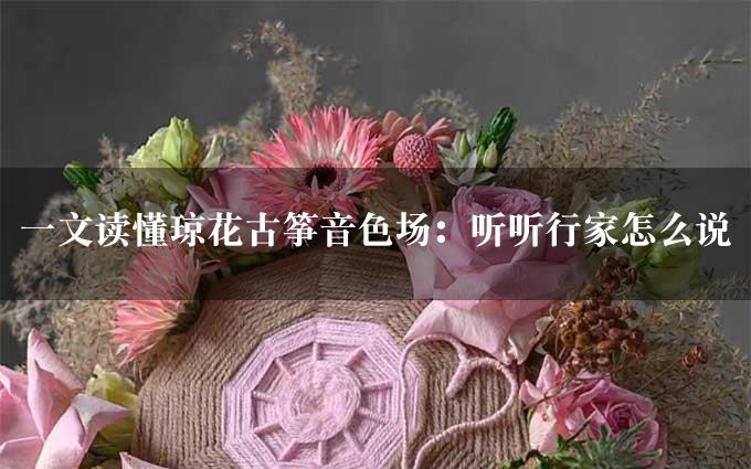 一文读懂琼花古筝音色场：听听行家怎么说