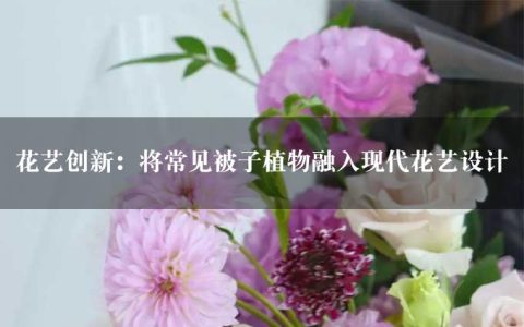 花艺创新：将常见被子植物融入现代花艺设计