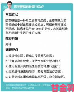 男配每天都在体内成结节别忽视这些身体信号自查手册