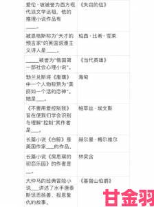 精彩|光与夜之恋会展完美选择答案全汇总