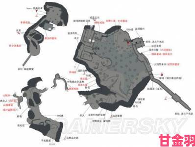 《黑暗之魂3》：含全道具NPC标注的中文地图一览