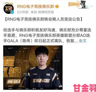 RNG现役选手名单移除GALA和Ming：双人路散伙？